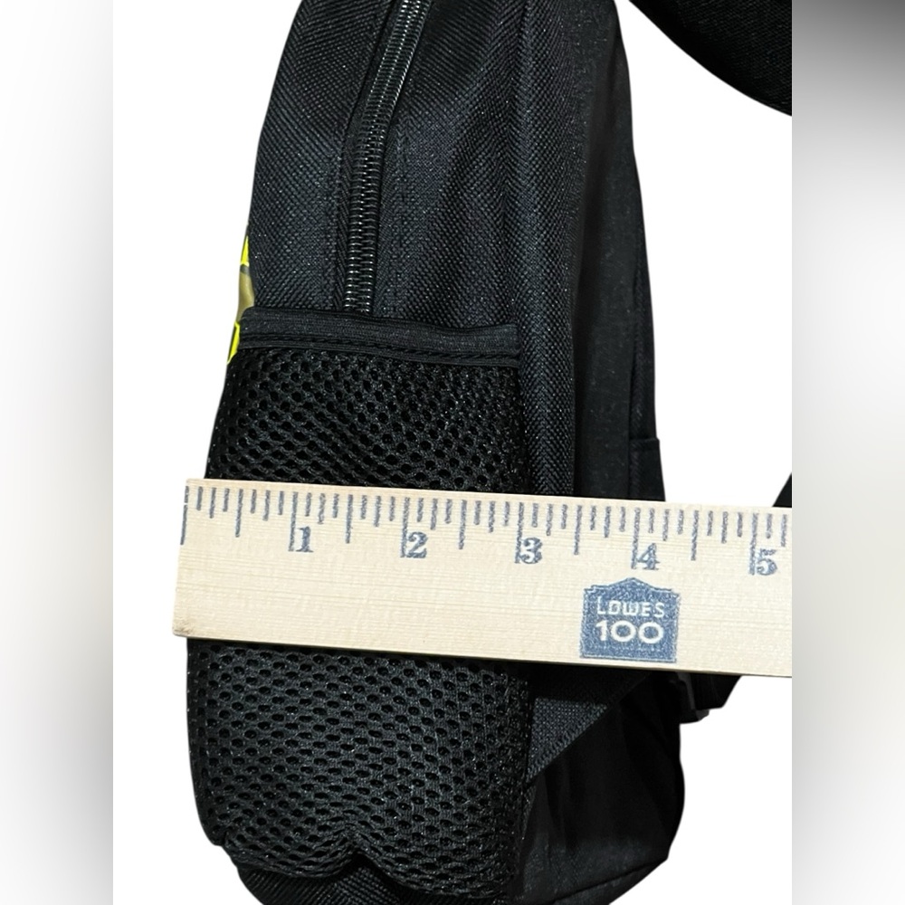 Backwoods men’s Multi Purpose‎ Adjustable Shoulder Sling Bag Black Yellow - Picture 3 of 11